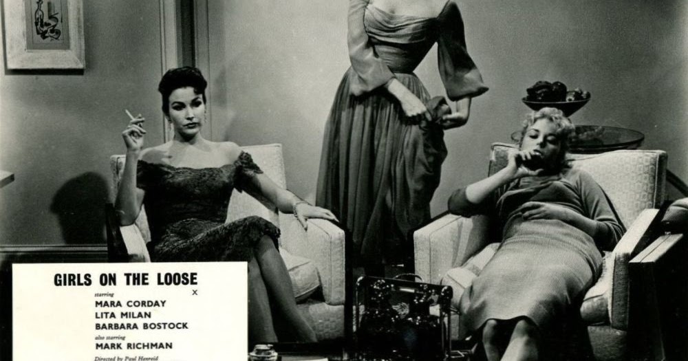 Mara Corday, Lita Milan and Abby Dalton in Girls on the Loose (1958) .