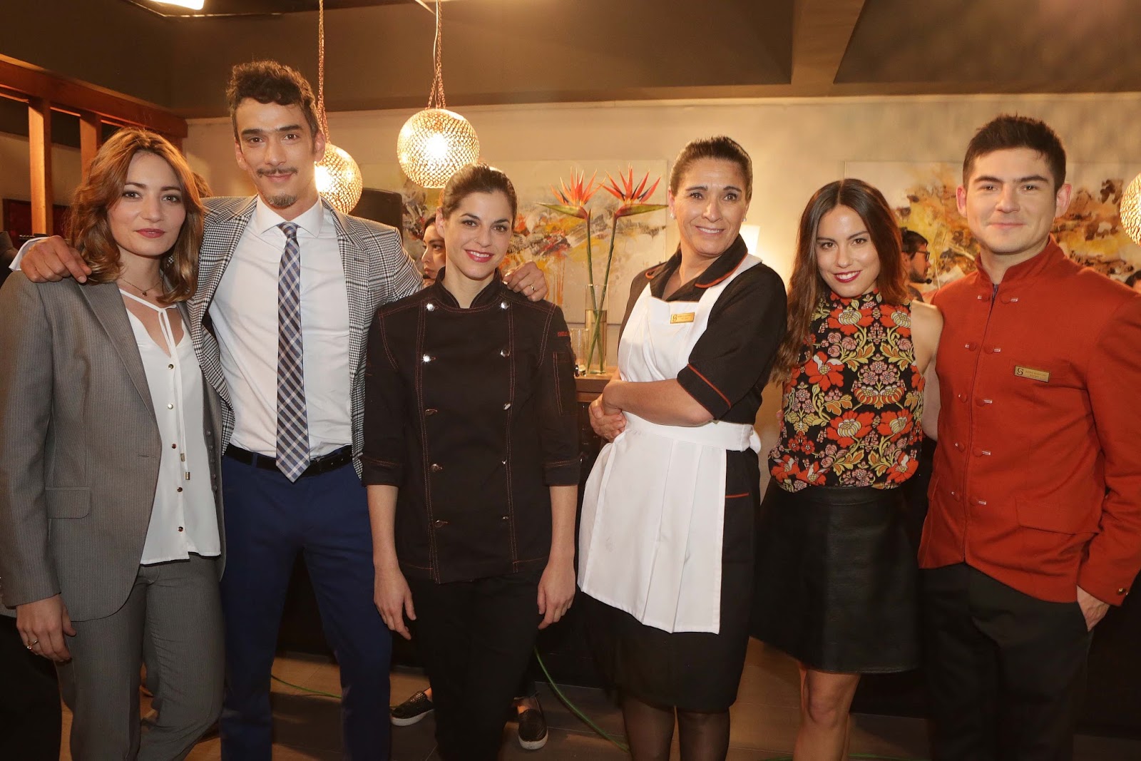 teleseries chilenas ASÍ SE PRESENTÓ