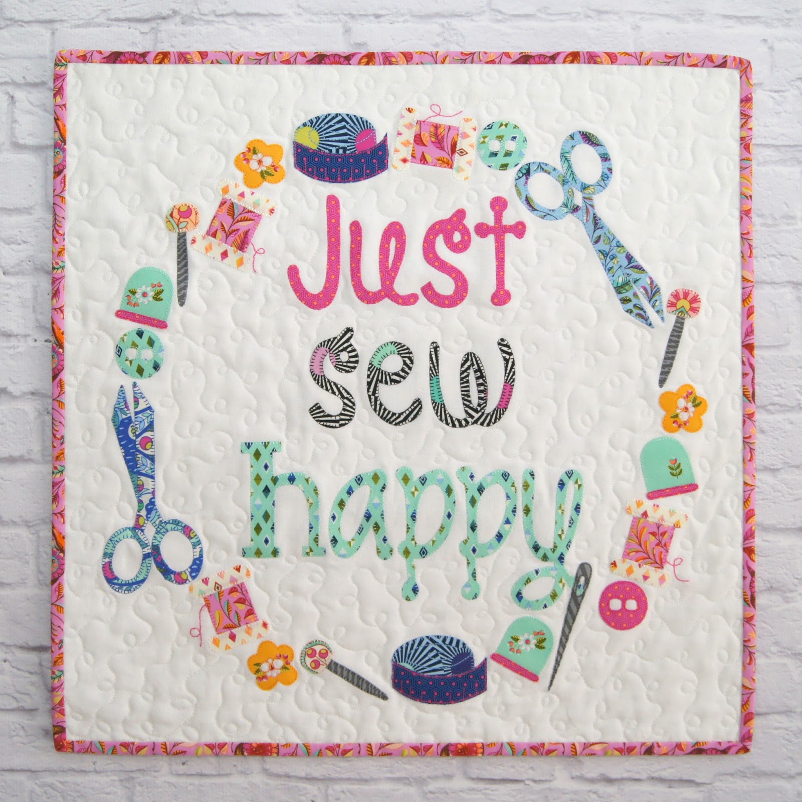 Tied with a Ribbon Just Sew Happy new pattern release!