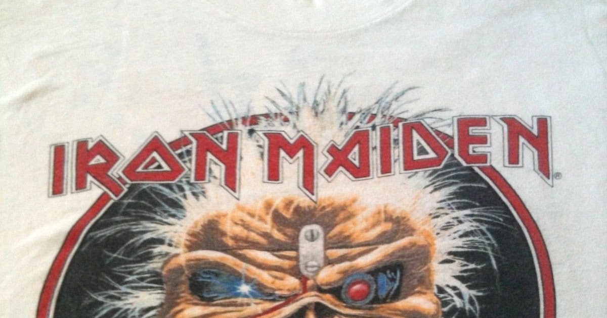 vintage t-shirt: RARE Vintage IRON MAIDEN 7th Son of the 7th Son TEXAS ...