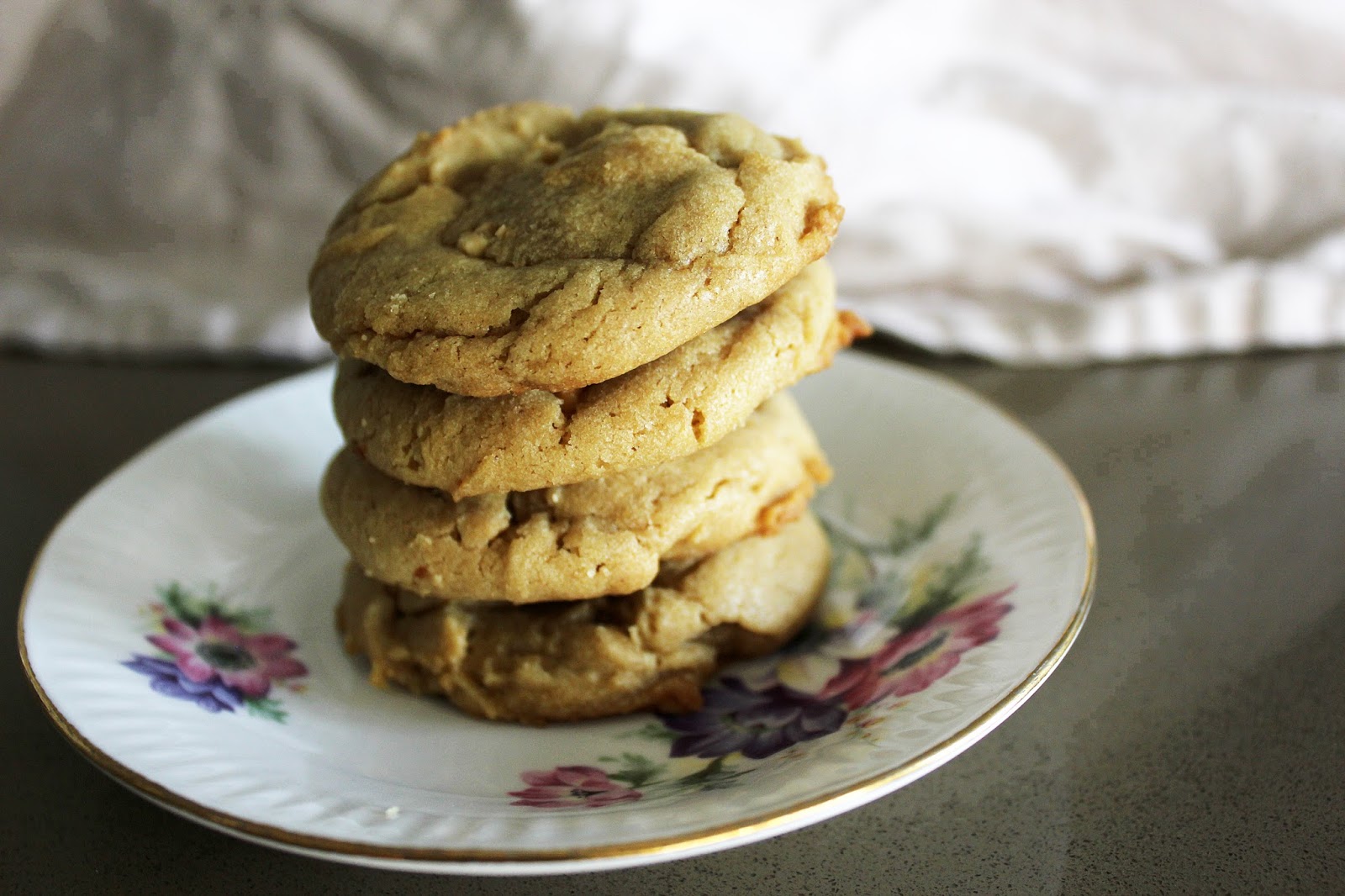 Natural Peanut Butter Cookies Fresh from the...