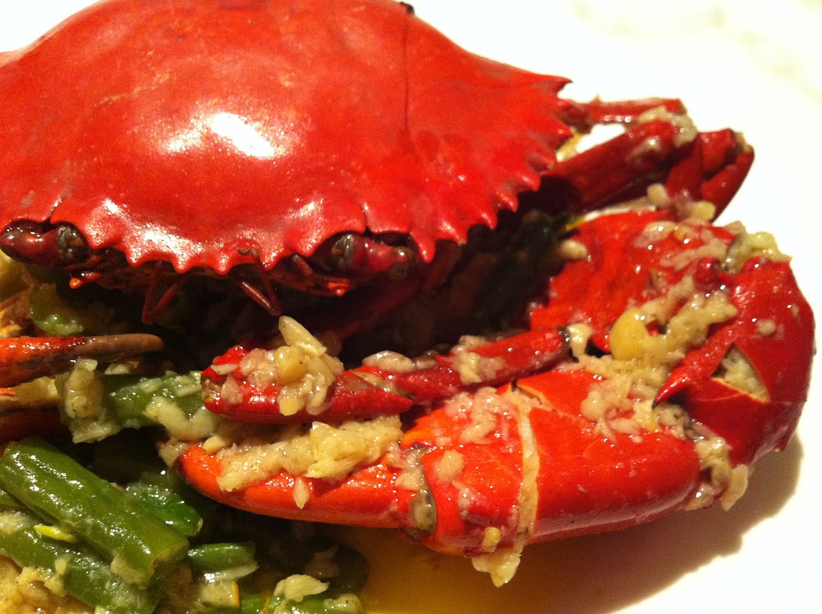 Street Food Warms Your Heart Garlic Butter Crab The Mango Tree