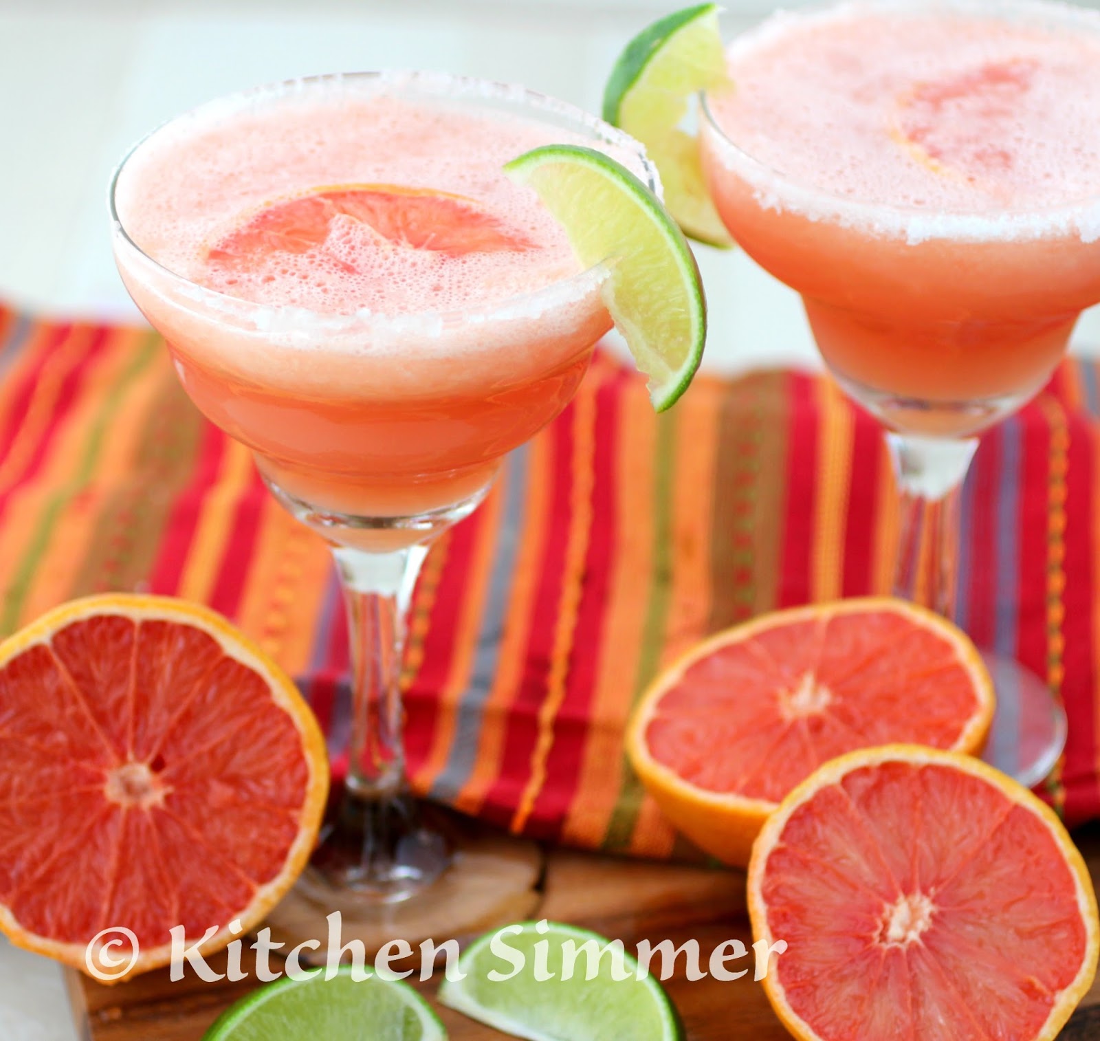 Kitchen Simmer Pink Grapefruit Margarita