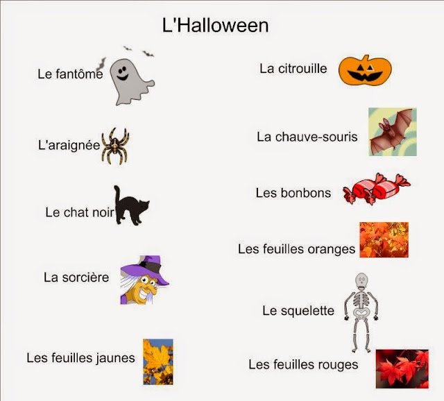 https://3.bp.blogspot.com/-VebwusXWirc/VE_Sndwcv4I/AAAAAAAAAX8/cQmAYyAslLI/s400/october%2Bcalendar_4.jpeg Halloween - słownictwo 13 - Francuski przy kawie