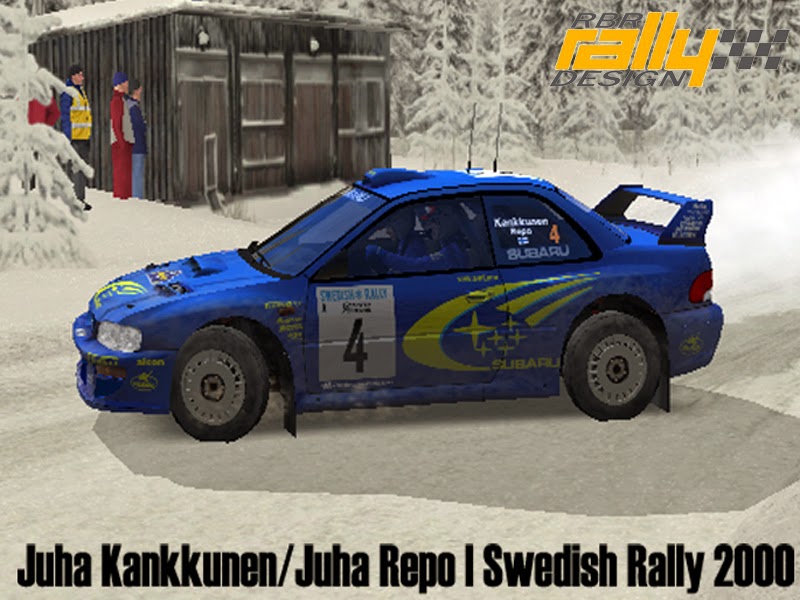 RBR Rally Design [RBR] Subaru Impreza WRC 99 Juha