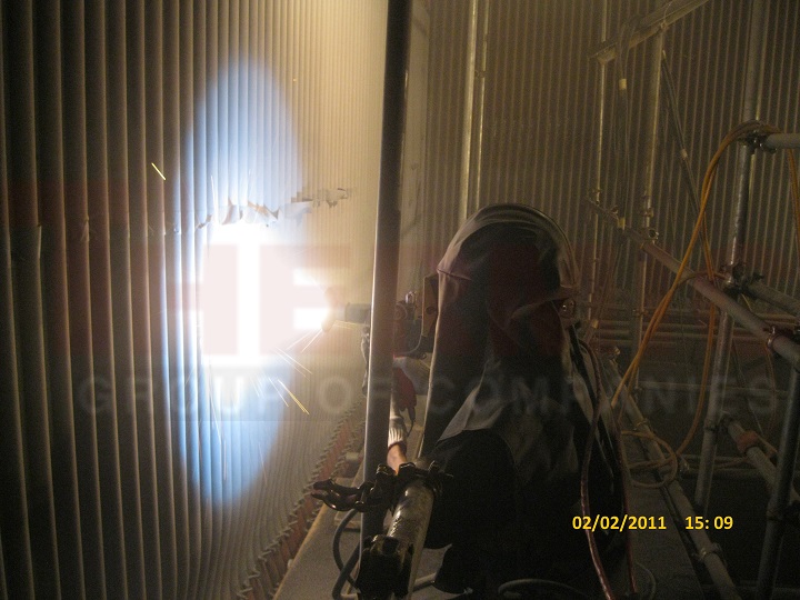 Thermal Spray Ceramic Coating CFB Boiler Coating