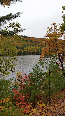 Autumn in New England on the Kennebec River