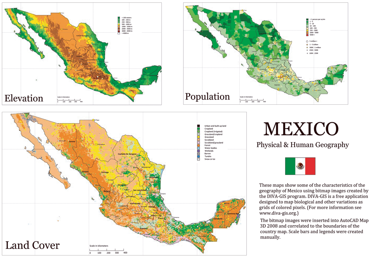 Мехико география 7 класс. Карта плотности населения Мексики. Население Мексики карта. Плотность населения Мексики. Размещение населения Мексики.