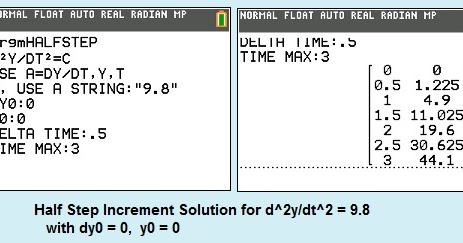 Eddie's Math and Calculator Blog: TI-84 Plus and HP Prime: Differential ...