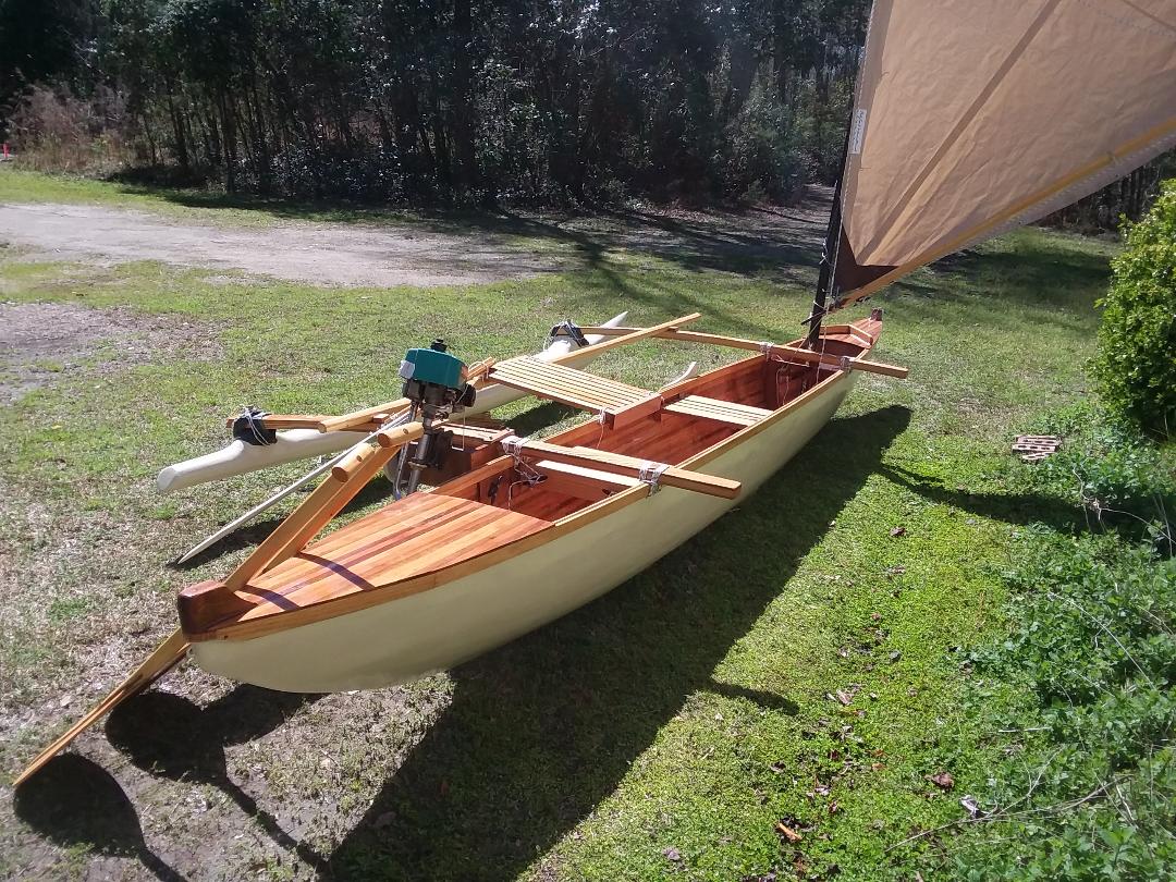 Outrigger Sailing Canoes