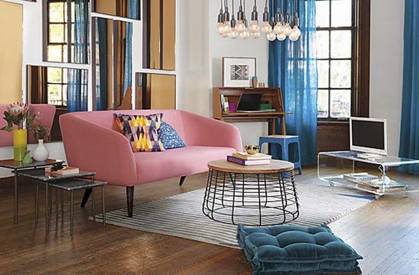 Decorating with Pink Seat