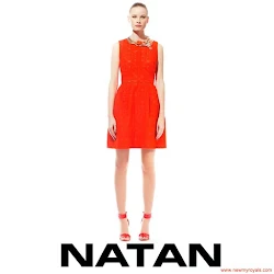 Queen Maxima Style NATAN Dress and NATAN Slingback Pumps