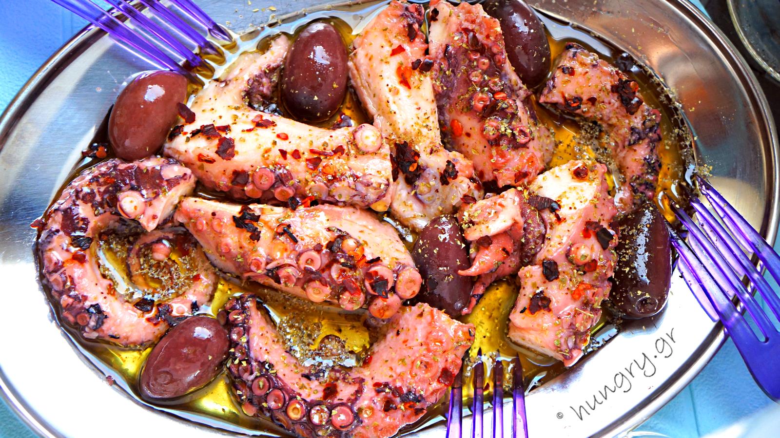 Kitchen Stories Pickled Octopus