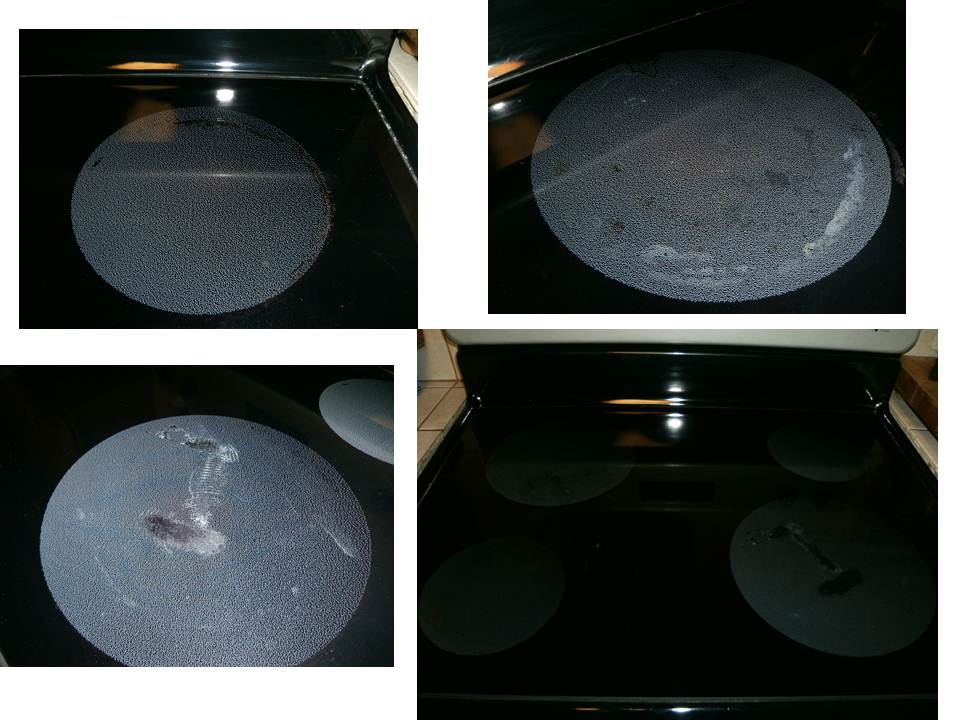 Pin Buster Cleaning a Glass Top Stove with Baking Soda BUSTED