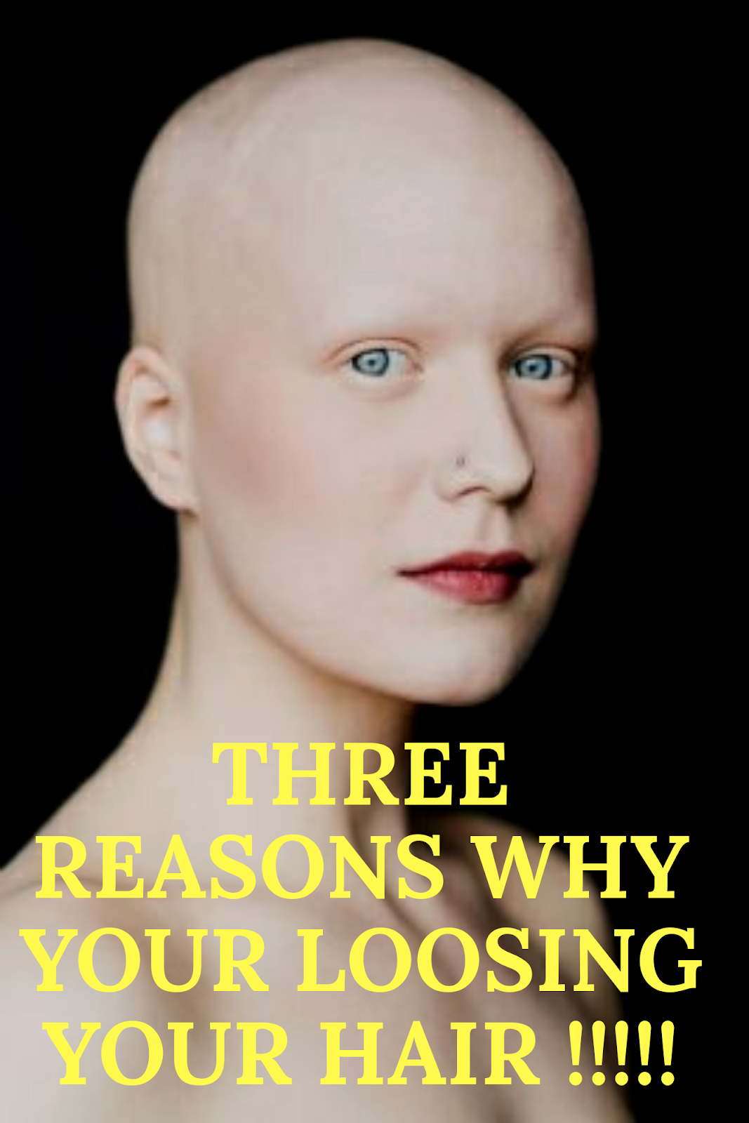 Three Factors that Cause Hair Loss