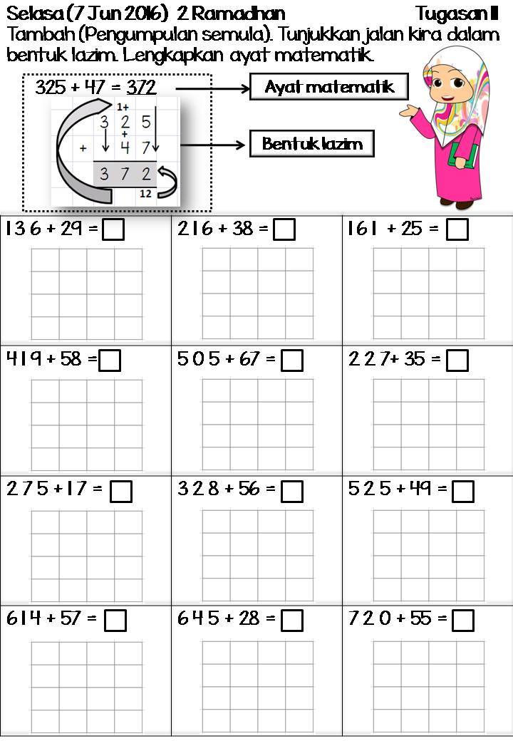 Matematik Tahun 3 Buku Aktiviti