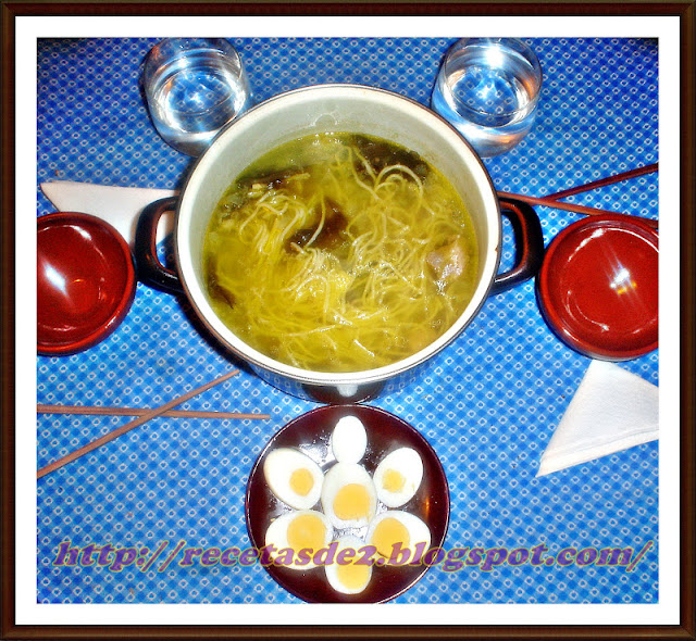 SOPA JAPONESA " RAMEN " - Recetas de una Gatita Enamorada