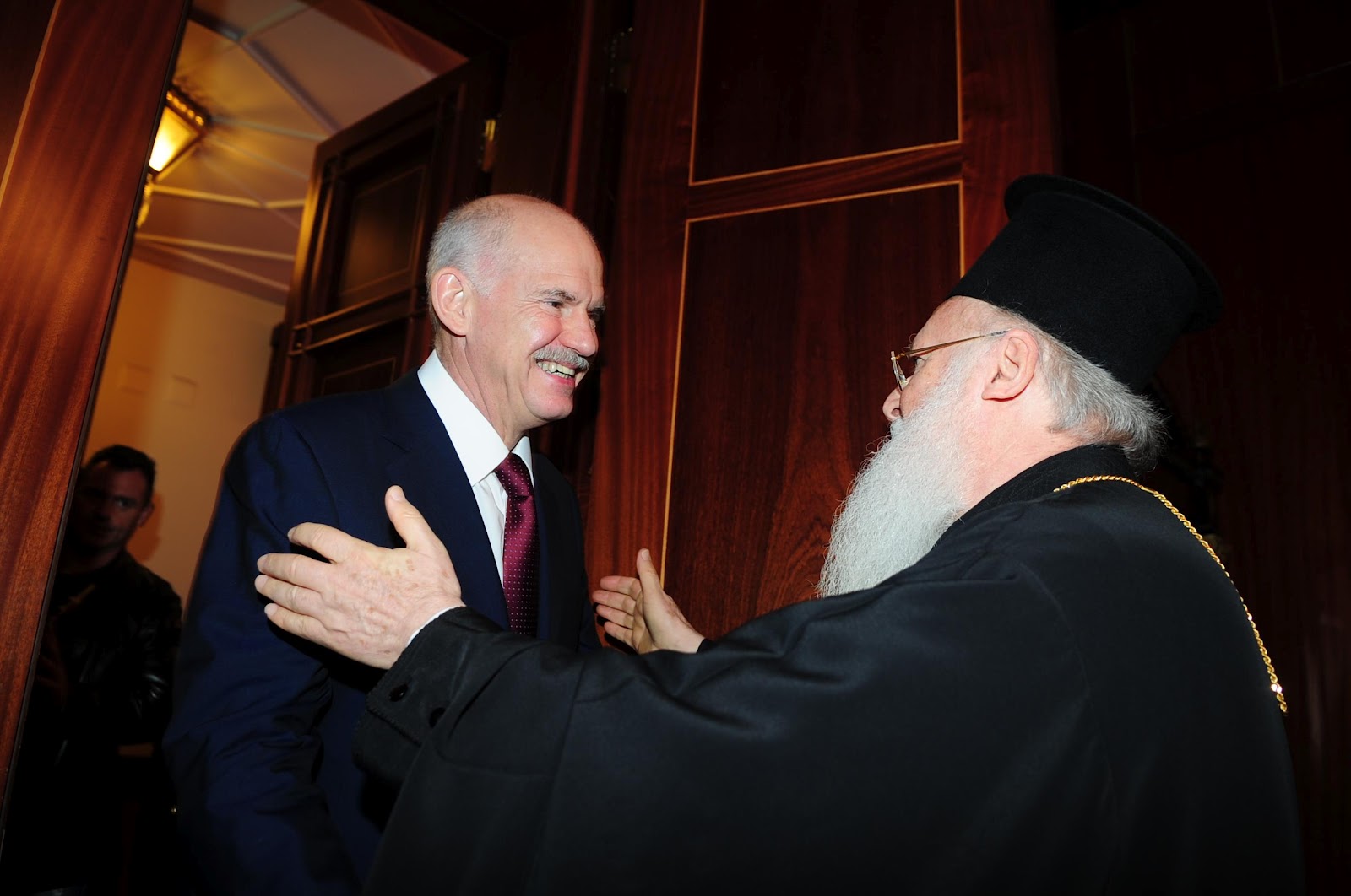 ΦΩΣ ΦΑΝΑΡΙΟΥ: Η ΣΥΝΑΝΤΗΣΗ ΤΟΥ ΓΙΩΡΓΟΥ ΠΑΠΑΝΔΡΕΟΥ ΜΕ ΤΟΝ ΟΙΚΟΥΜΕΝΙΚΟ ΠΑΤΡΙΡΧΗ