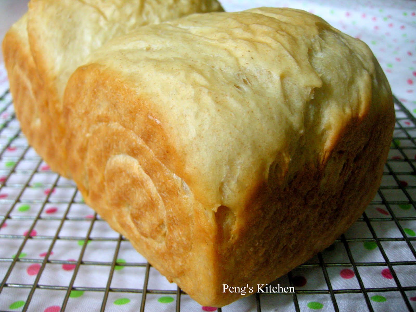 Peng's Kitchen Soy Milk Bread Loaf