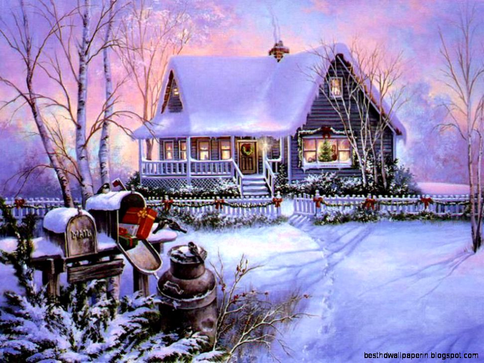 Free Christmas Winter Scenes