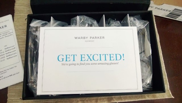 unboxing warby parker glasses