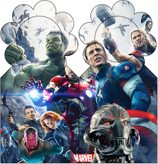 Vengadores : Imprimibles Gratis para Fiestas. Para marcapáginas de Vengadores.