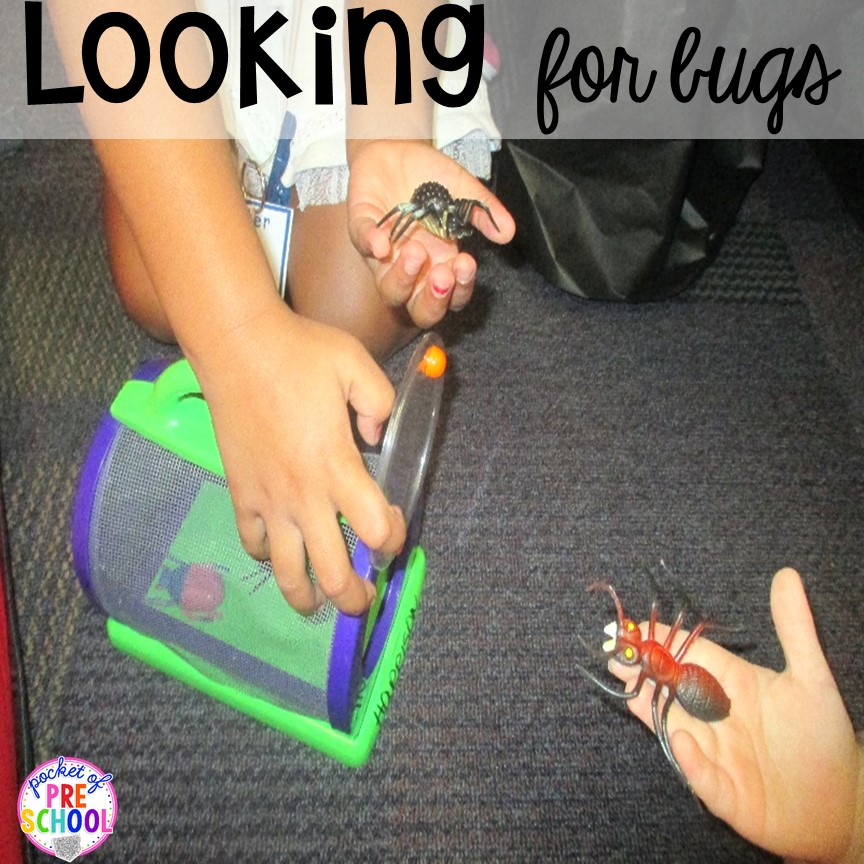 Camping Dramatic Play Pocket of Preschool