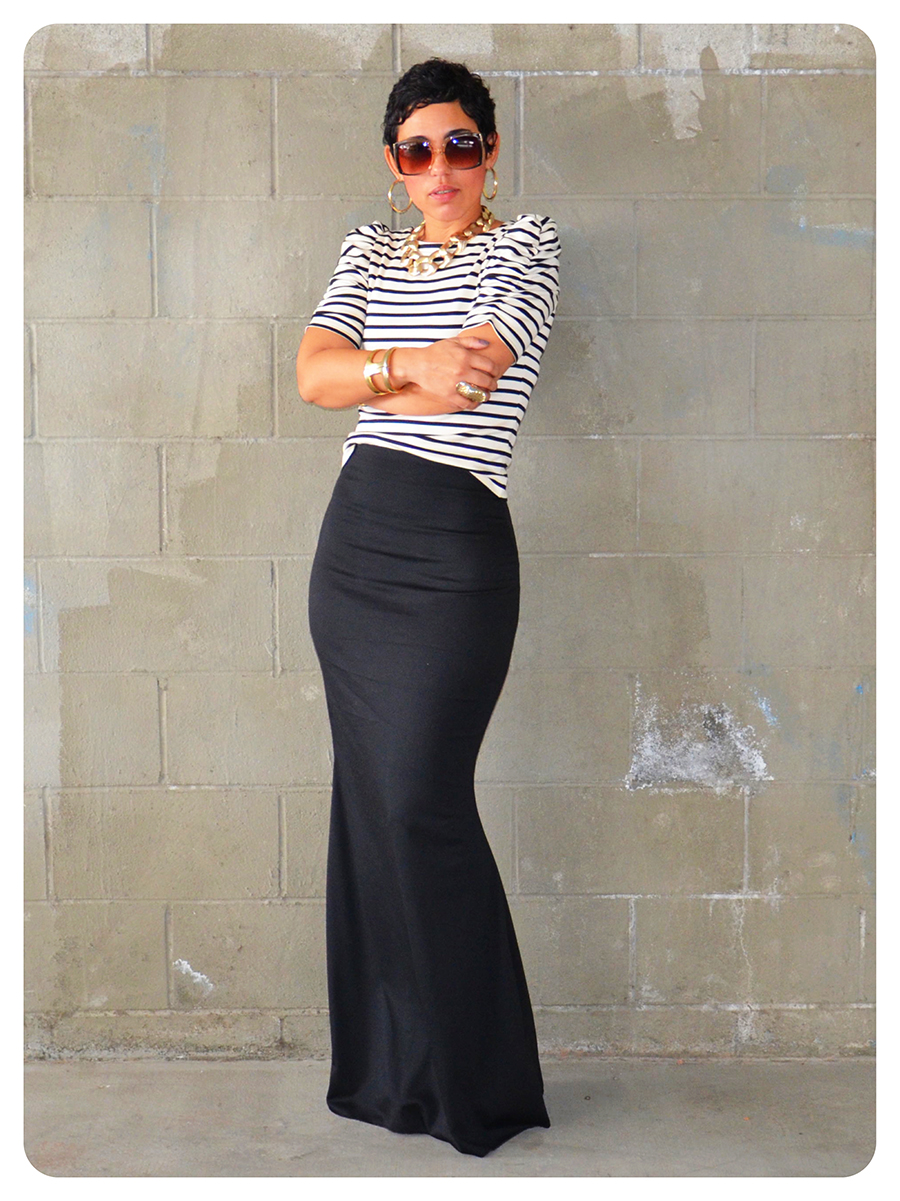 Fashion Lifestyle And DIY DIY Fishtail Maxi DIY Puff Sleeve Top Fashion Lifestyle And DIY DIY Fishtail Maxi DIY Puff Sleeve Top