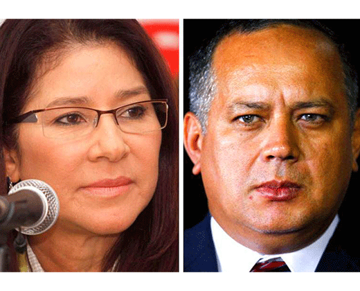 ¡PELEA DE GATAS! El “importante” cargo que se disputan Diosdado y Cilia Flores