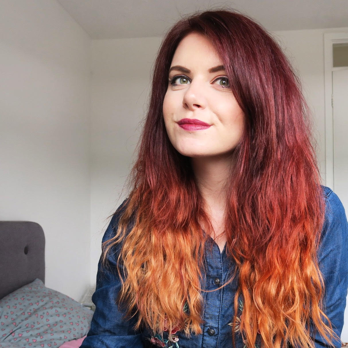 Hello, I very often dyed my hair, and now my native color grows slowly and dyed hair is not beautiful :( 68 Hello, I very often dyed my hair, and now my native color grows slowly and dyed hair is not beautiful :( 52