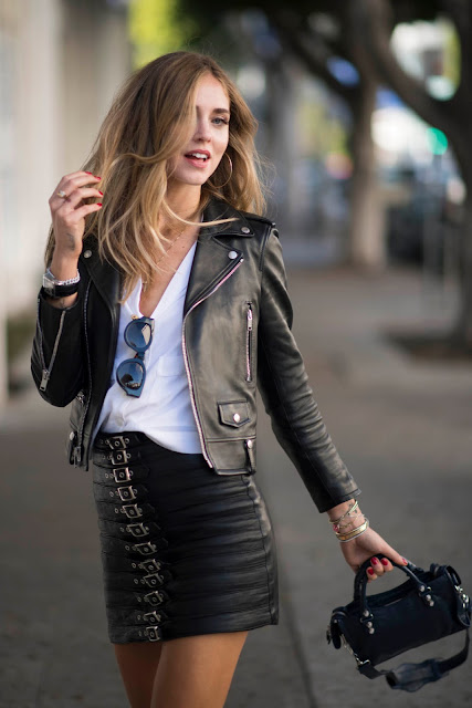 Lovely Ladies in Leather: Miscellaneous Leather 95: Leather Mini Skirts ...