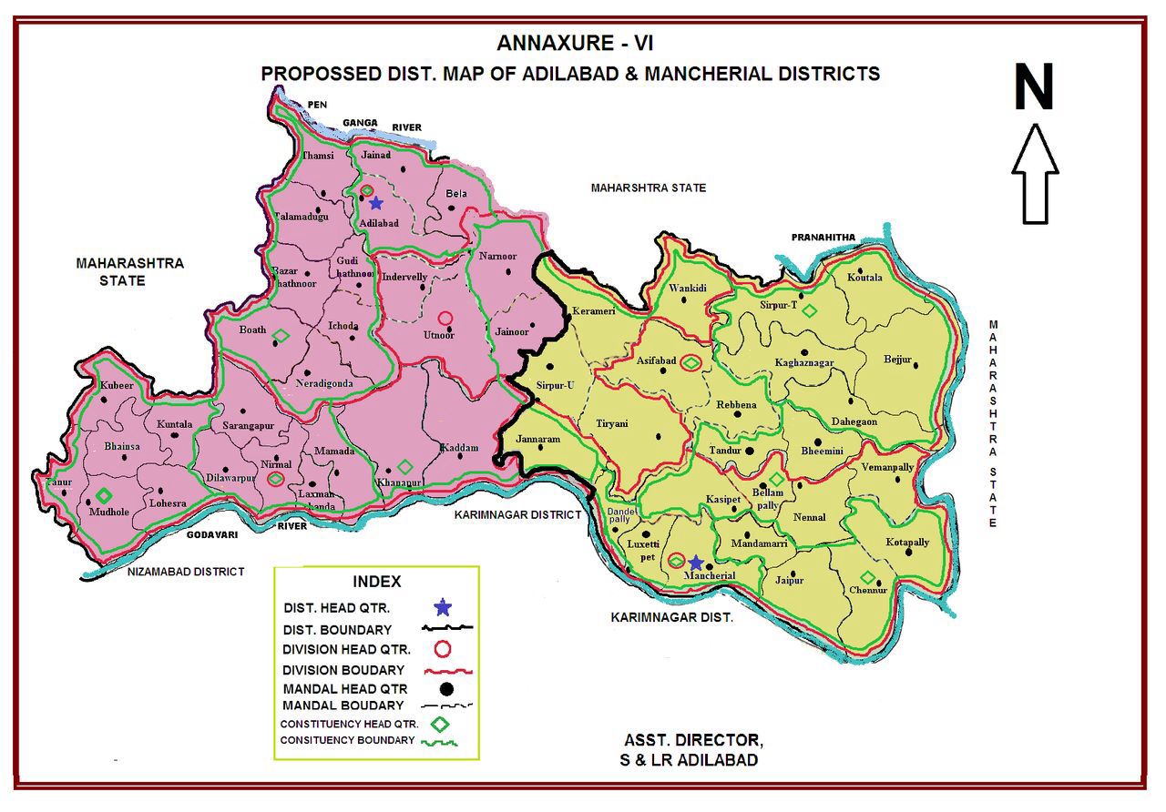 Nirmal District Telangana Map Ground Report : Politics Overshadows People's Aspirations