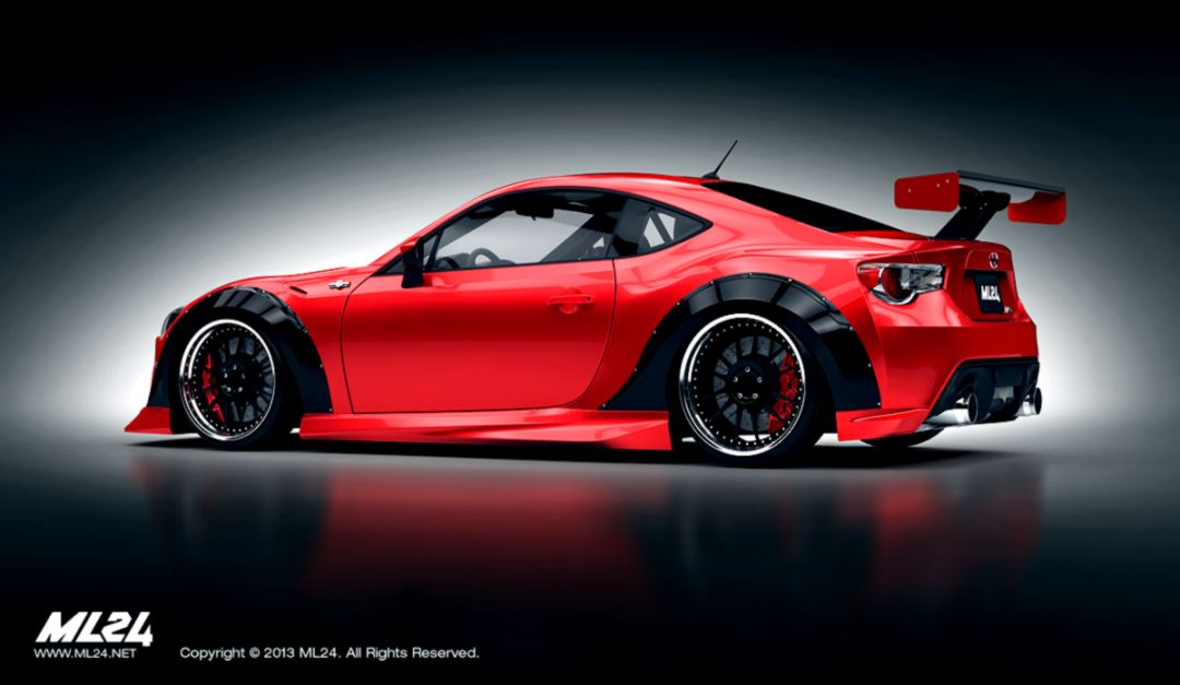 Scion Fr S Custom Red | Amazing Wallpapers