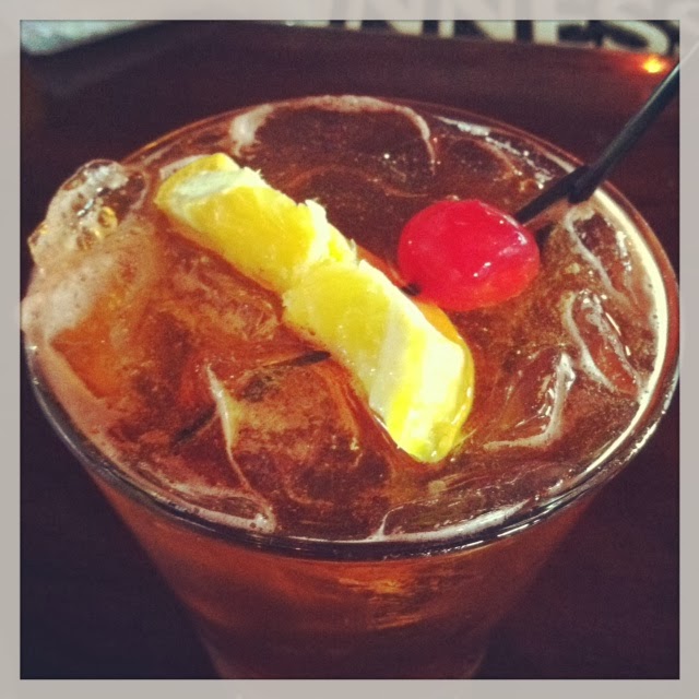 The Martha in Me cinnamon infused simple syrup for the brandy old