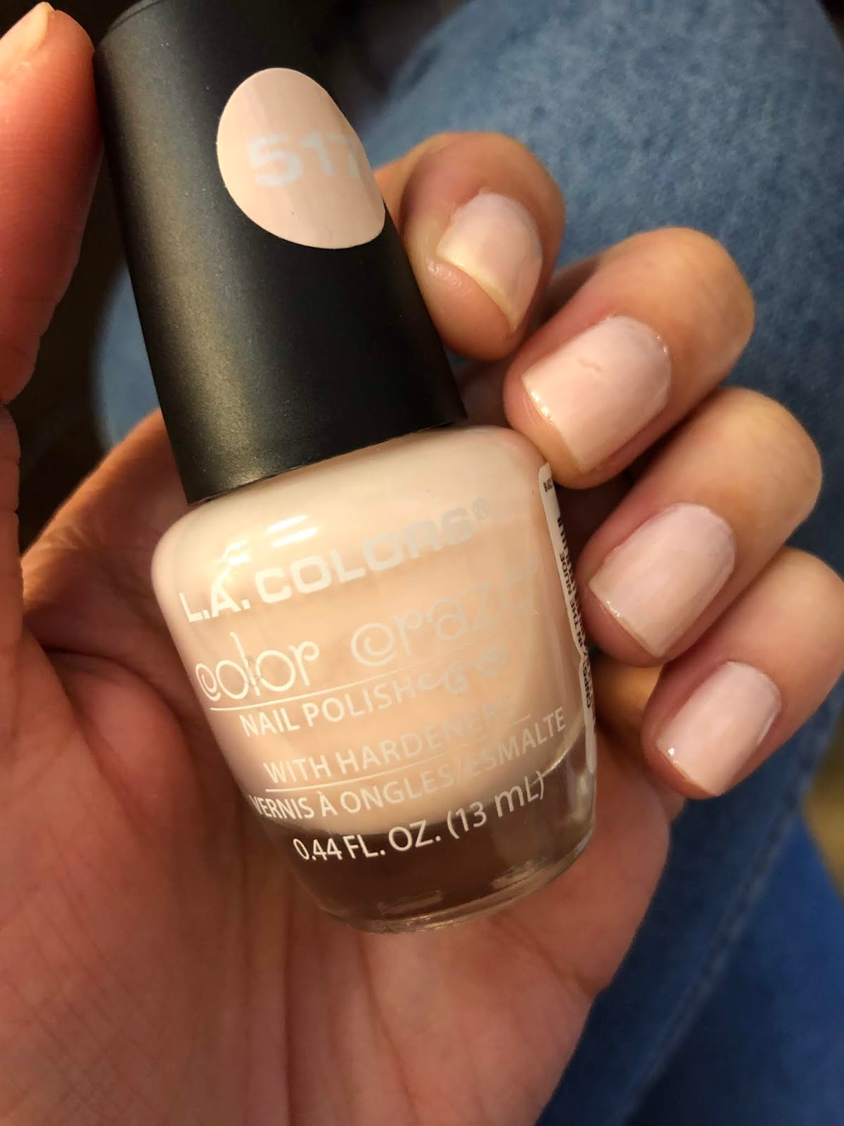 OPI Bubble Bath and Essie Ballet Slippers Dupe 1