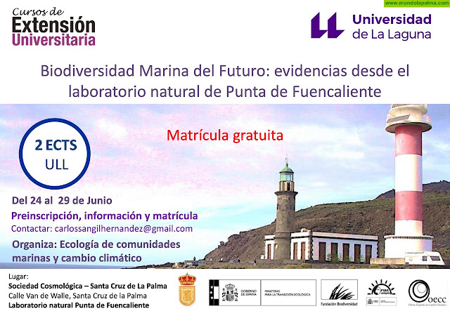 Curso de Extensión Universitaria de la ULL sobre Cambio Climático en el Medio Marino