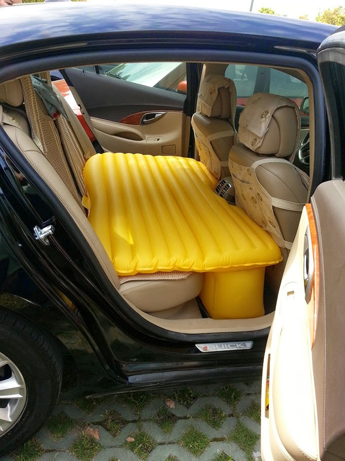 inflable para asiento de auto