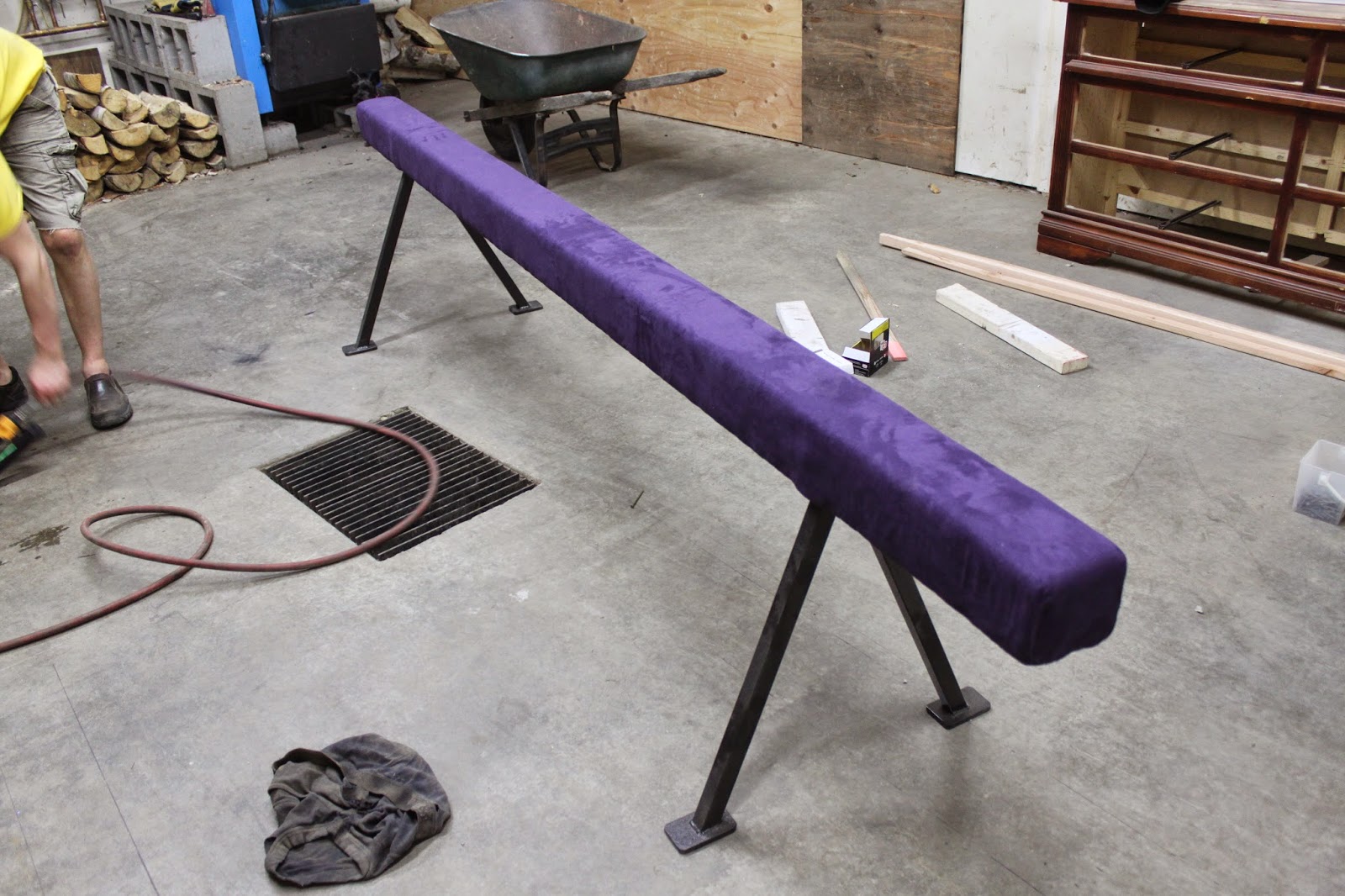 All Mimsy DIY Balance Beam