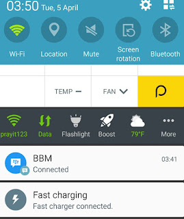 Fast Charging Note 5
