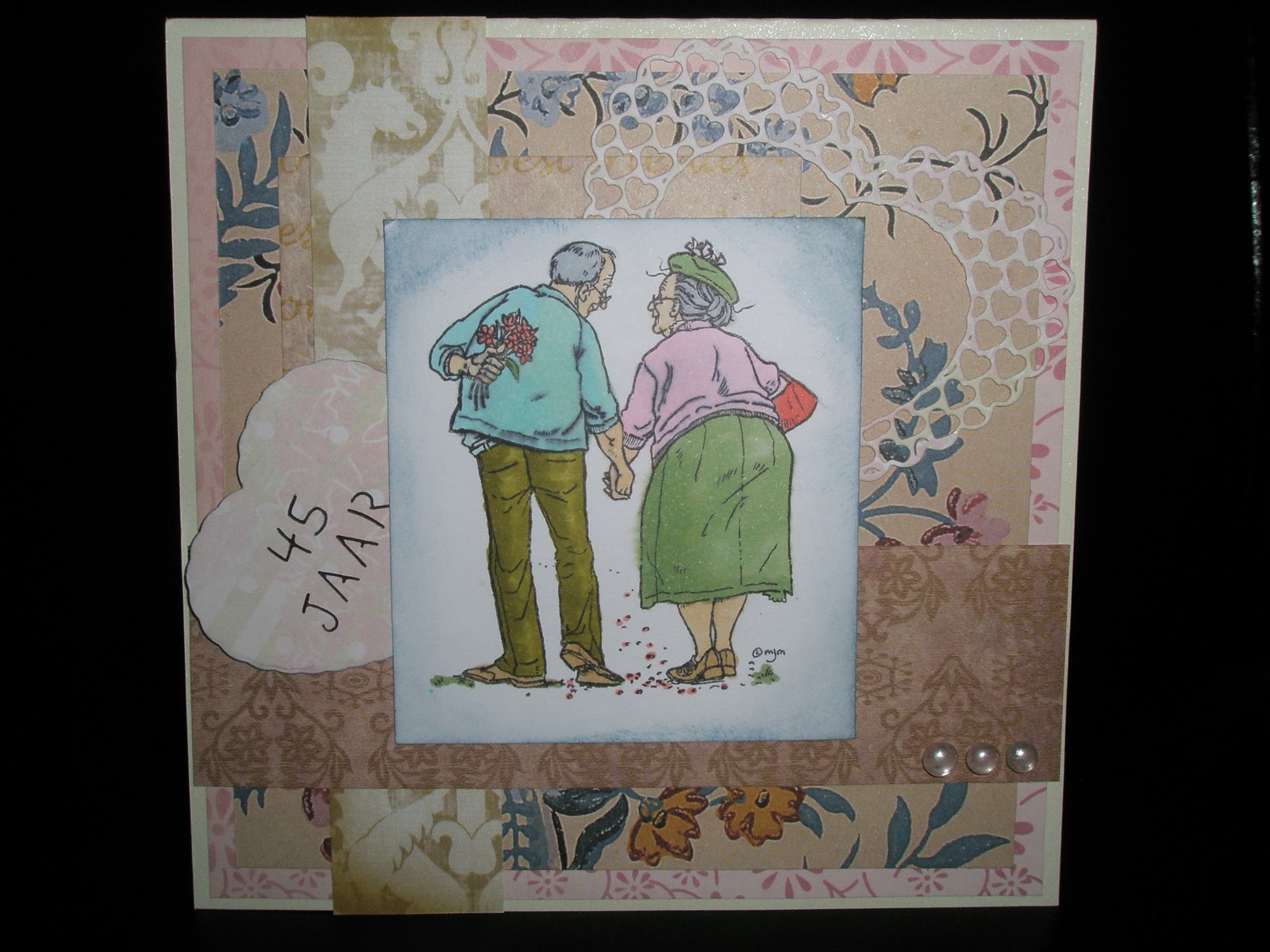 StampinTime Met Relinde: 45 jaar getrouwd!