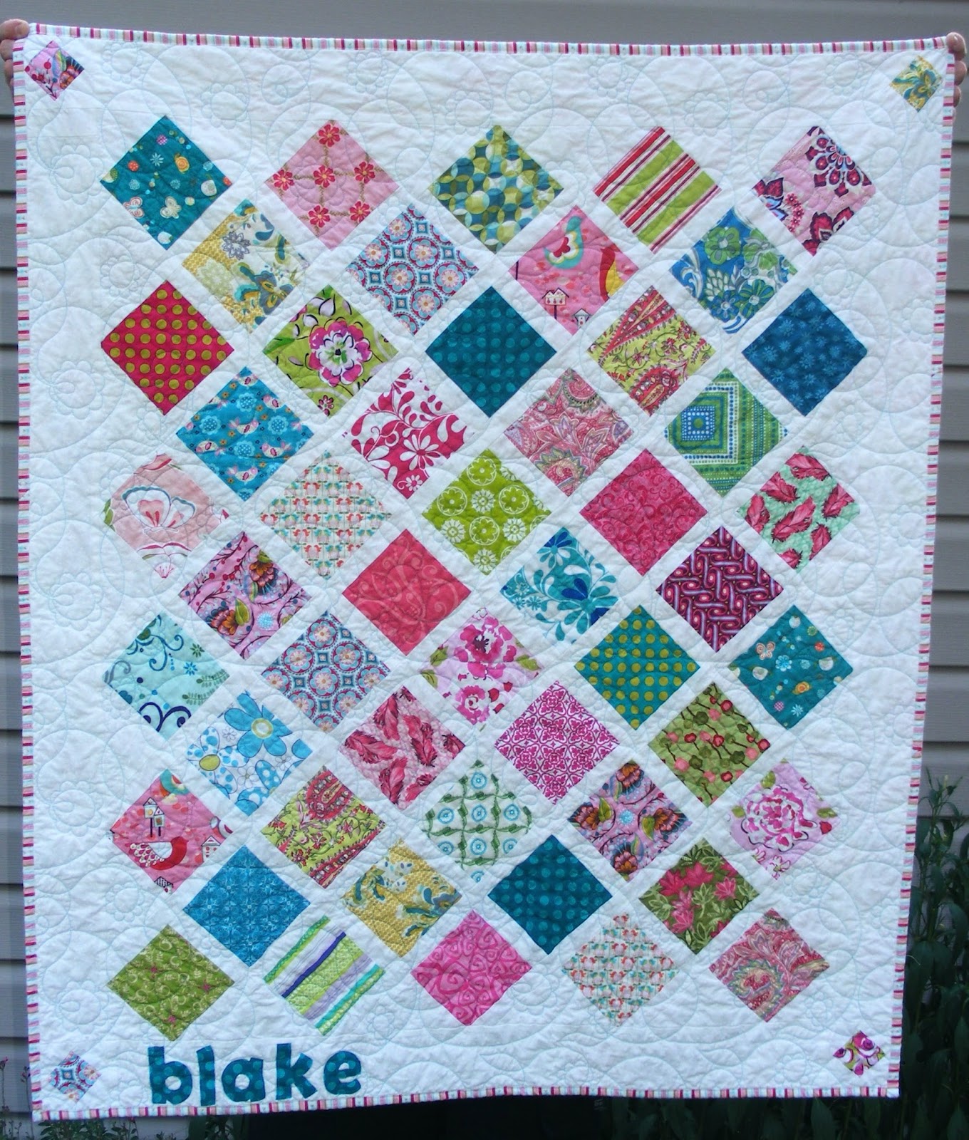 Coloradolady Baby Girl Quilt Baby Lattice Quilt Pattern