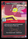 My Little Pony Yellow Parasprite Premiere CCG Card