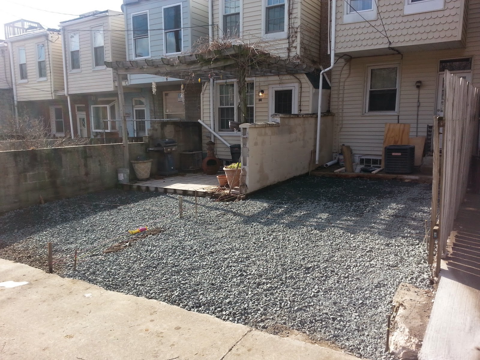 Custom Stoneworks & Design Inc. Parking Pads, Driveways installed for