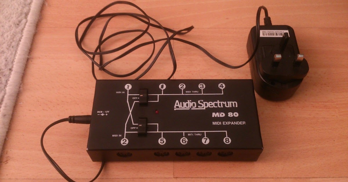 MATRIXSYNTH Audio Spectrum MD80, Midi Expander, 12 IN 48 OUT