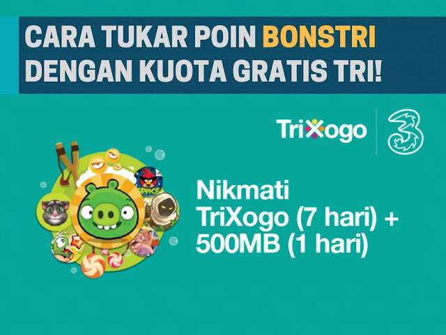Tutorial Tukar Poin Bonstri Dengan Kuota Internet Gratis