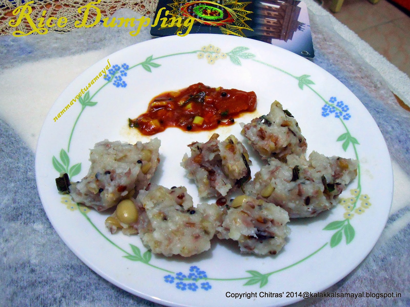 kalakkalsamayal Thinai Pidi Kozhukattai Fox Tail Millet Dumpling