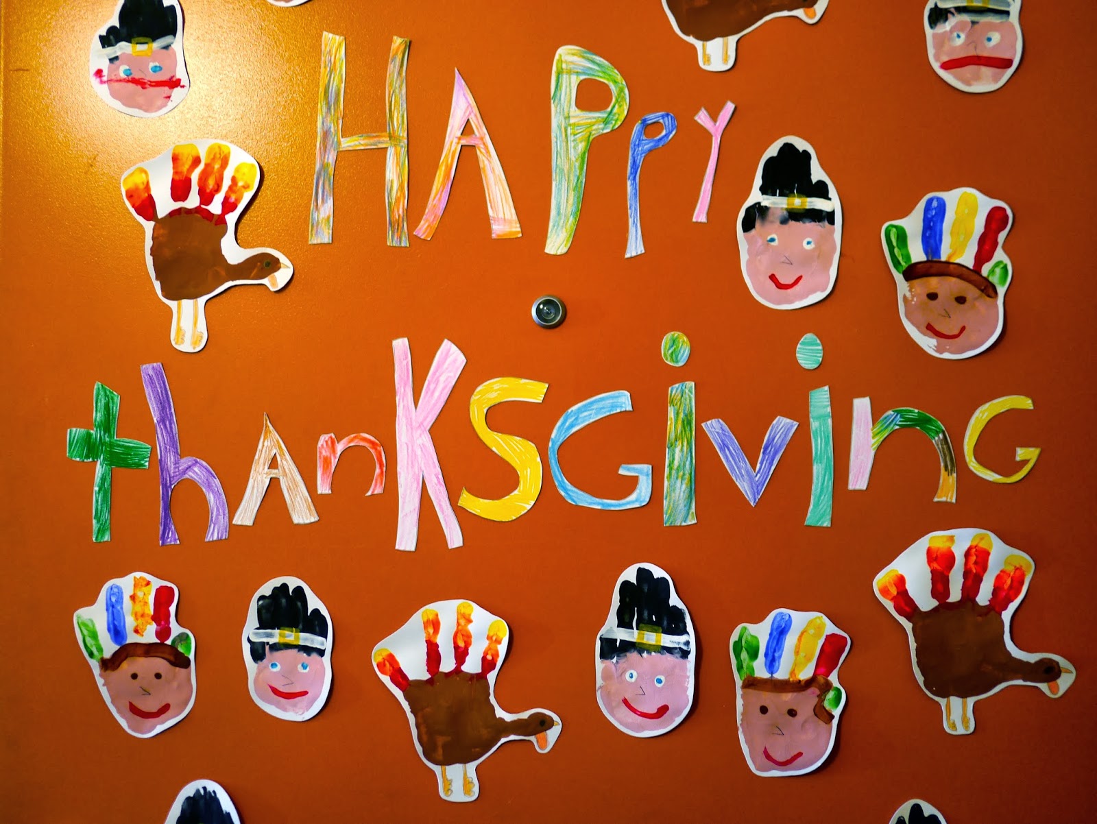 Little Hiccups: Thanksgiving Handprints