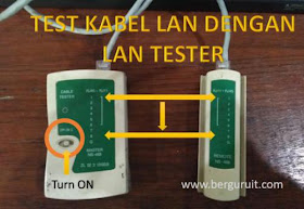 LAN Tester, Cara mengecek kabel LAN