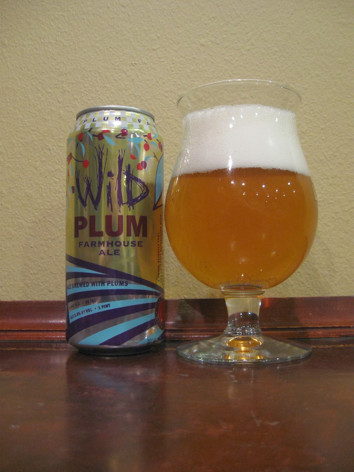 Doing Beer Justice Tallgrass Brewing Wild Plum Farmhouse Ale