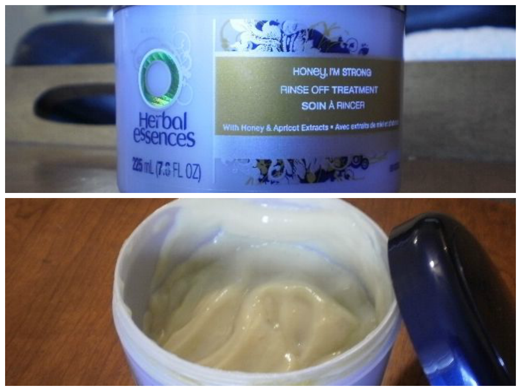 Just Throw in Some Glitter♡ Herbal Essences Honey I'm Strong Serum and